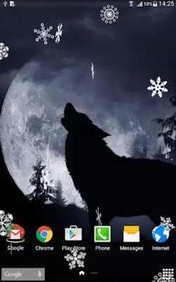 Wolf Live Wallpaper android App screenshot 3